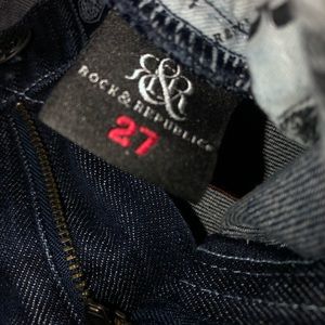 Size 27 rock and republic jeans